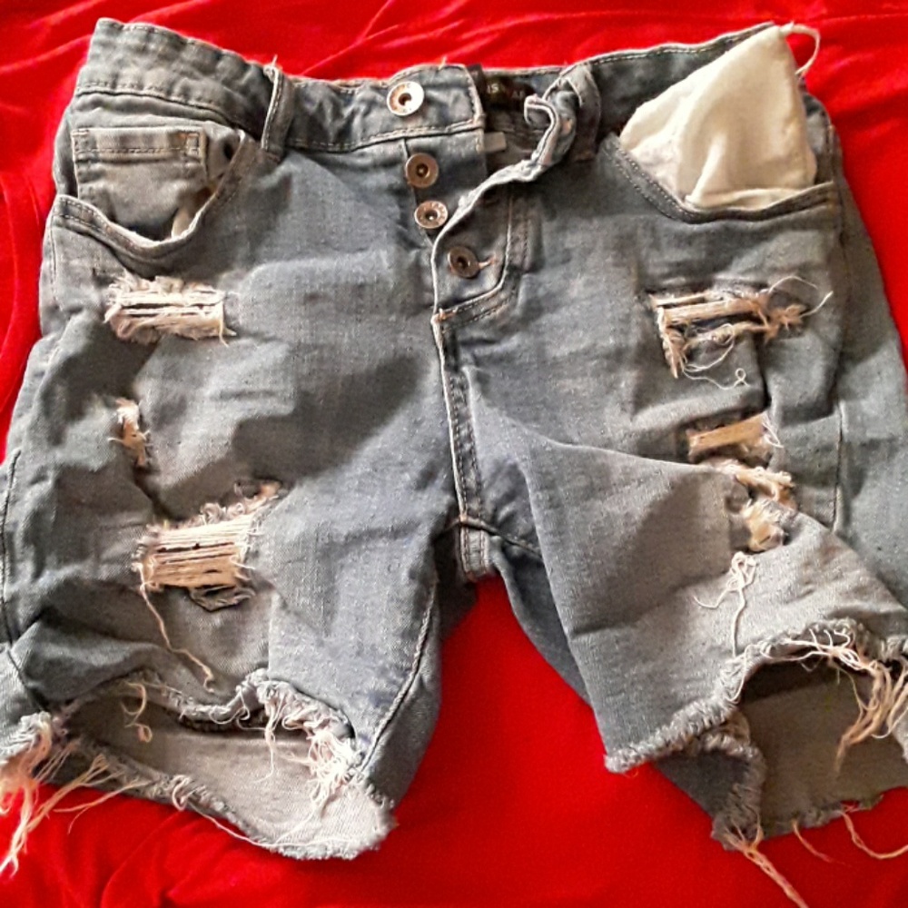 Blue Jean Shorts